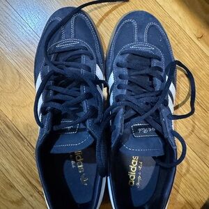 Adidas x sporty and rich Dark Blue and White Sneakers